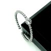 Inel din argint 925 cu cristale zirconiu simple one 8 US (diametru 18,2 mm)