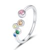 inel-reglabil-din-argint-925-cu-cristale-colorate.jpg Inel reglabil din argint 925 cu cristale colorate