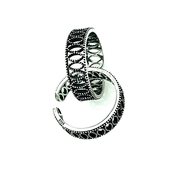 Inel reglabil fashion style din argint 925
