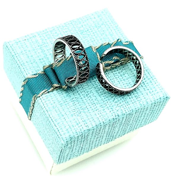 Inel reglabil fashion style din argint 925