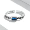 Inel reglabil hypnotic stone din argint 925