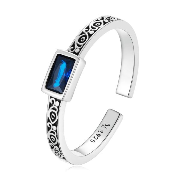 Inel reglabil hypnotic stone din argint 925