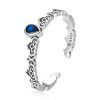 Inel reglabil princess crown din argint 925 cu cristale