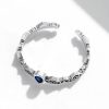 Inel reglabil princess crown din argint 925 cu cristale