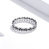 Inel silver daisy din argint 925 8 US (diametru 18,2 mm)