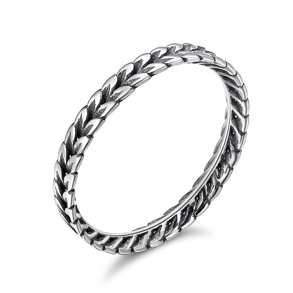 Inel spic de grau din argint 925 8 US (diametru 18,2 mm)