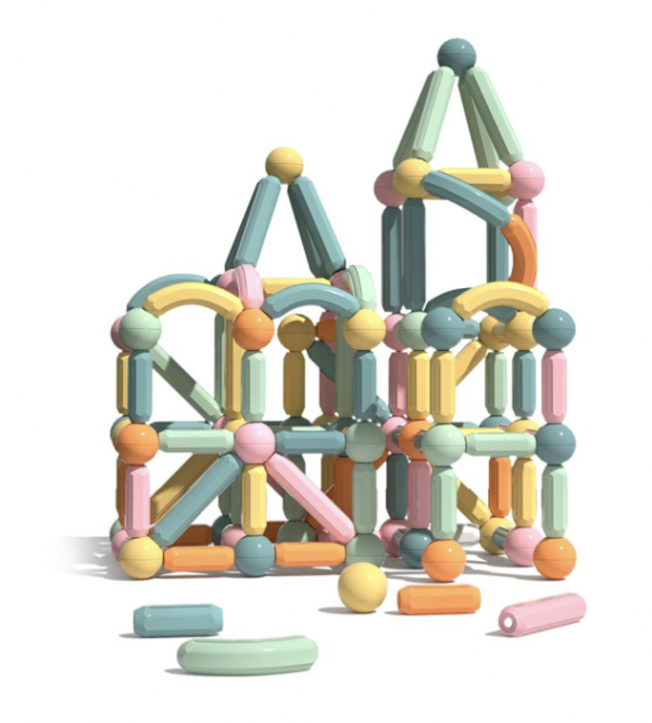joc-stem-de-constructii-54-piese-magnetice-809535.png Joc STEM de constructii, 116 piese magnetice
