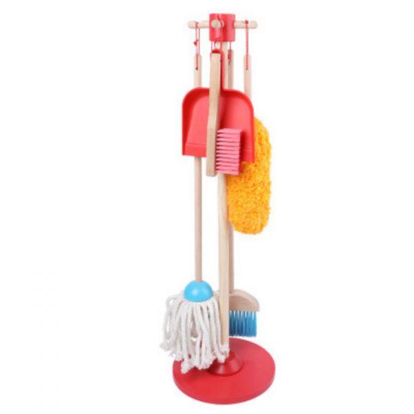 jucarie-de-rol-set-de-curatenie-6-piese-din-lemn-659862.png Jucarie de rol, Set de curatenie, 6 piese, din lemn