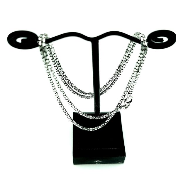 Lant cute model din argint 925 pentru pandantive