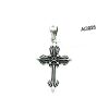 Pandantiv cruce antica din argint 925