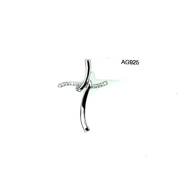Pandantiv cruce din argint 925 decorativ