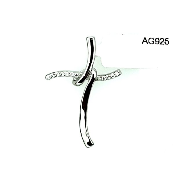 Pandantiv cruce din argint 925 decorativ