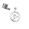 Pandantiv medalion iconita din argint 925