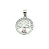 Pandantiv multicolore tree of life din argint 925
