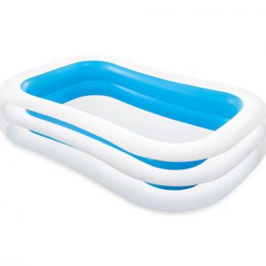 Piscina Gonflabila Family Center, See Through, 262x175x56 cm, Intex, 56483