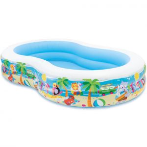 Piscina Gonflabila Paradise Seaside Center, 262x160x46 cm, Intex 56490