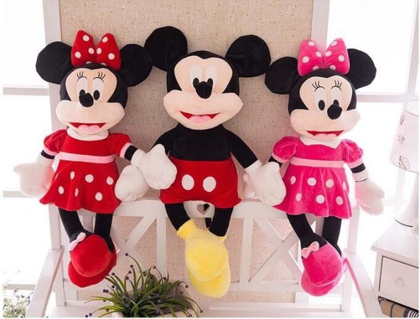Set doua mascote Mickey si Minnie Mouse 50 Cm