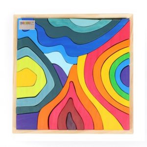 Set Montessori 23 piese Jumbo Rainbow
