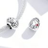 Talisman decorativ din argint 925 ou de Paste