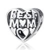 Talisman din argint 925 best mom