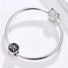 Talisman din argint 925 cu cristale zirconiu blue yacht