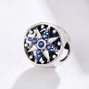 Talisman din argint 925 cu cristale zirconiu blue yacht