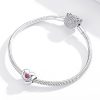 Talisman din argint 925 cu cristale zirconiu forever sister