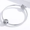 Talisman din argint 925 cu cristale zirconiu luna august
