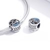 Talisman din argint 925 cu cristele zirconiu seagul