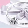 Talisman din argint 925 cu email casuta
