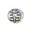 Talisman din argint 925 cu email Faraon din Egyptul antic