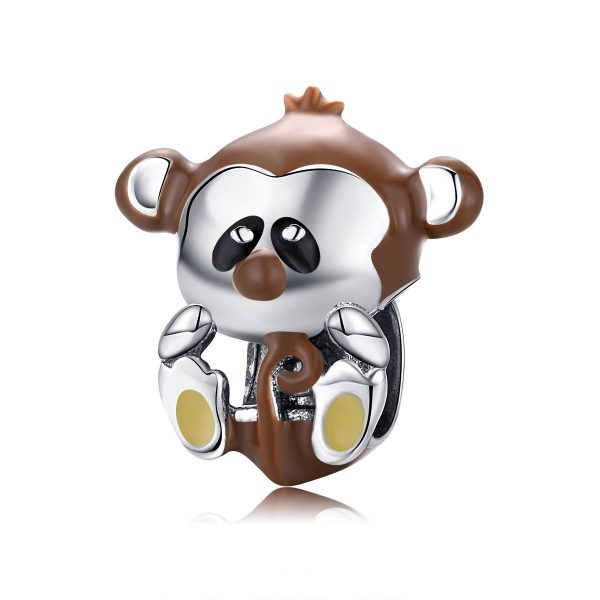 talisman-din-argint-925-cu-email-little-monkey.jpg Talisman din argint 925 cu email little monkey