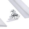 Talisman din argint 925 cu zirconiu witch hat Halloween