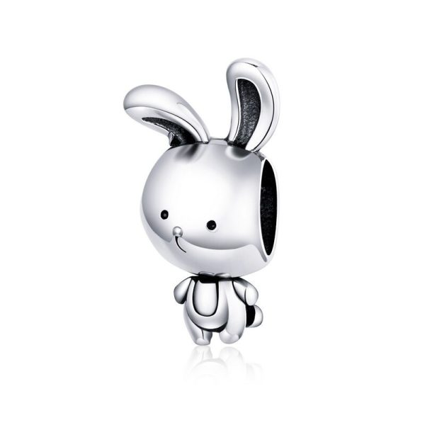 Talisman din argint 925 cute tiny bunny