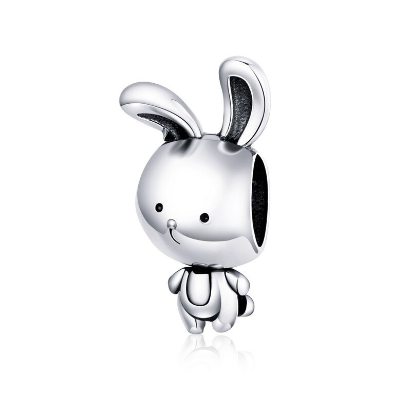 Talisman din argint 925 cute tiny bunny