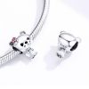 Talisman din argint 925 lady bear