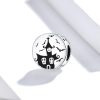 Talisman din argint 925 scary castle by halloween