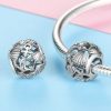 Talisman din argint 925 sea shell and anchor