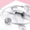 Talisman din argint 925 sea shell and anchor