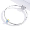 Talisman distantier din argint 925 colorful one