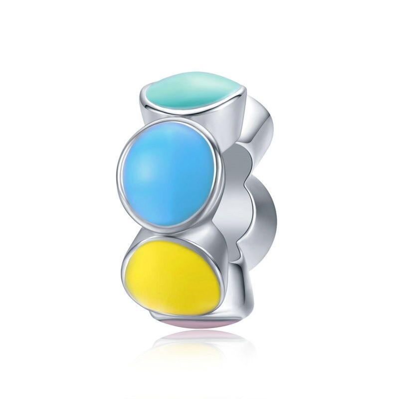 Talisman distantier din argint 925 colorful one