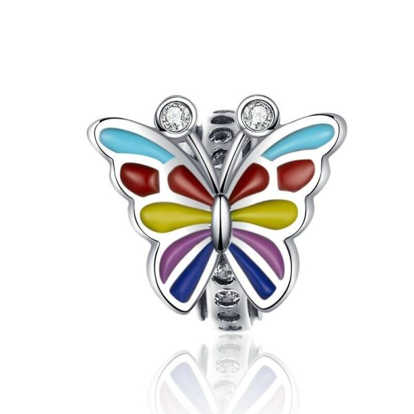 talisman-distantier-din-argint-925-fluturas-multicolor.jpg Talisman distantier din argint 925 fluturas multicolor