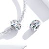 Talisman distantier din argint geometric style