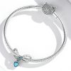 Talisman infinit si sarpe din argint 925 cu cristale