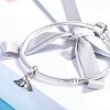 Talisman pandantiv din argint 925 cu cristale cute bird