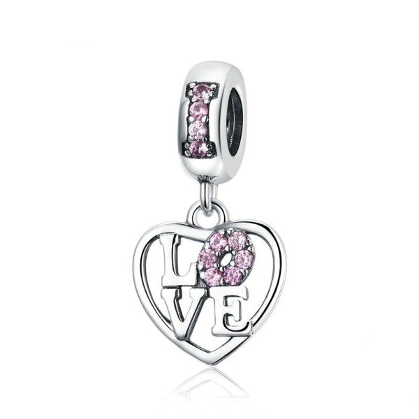 talisman-pandantiv-din-argint-925-cu-cristale-pink-love.jpg Talisman pandantiv din argint 925 cu cristale pink love
