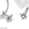 Talisman pandantiv din argint 925 cu email little cupid