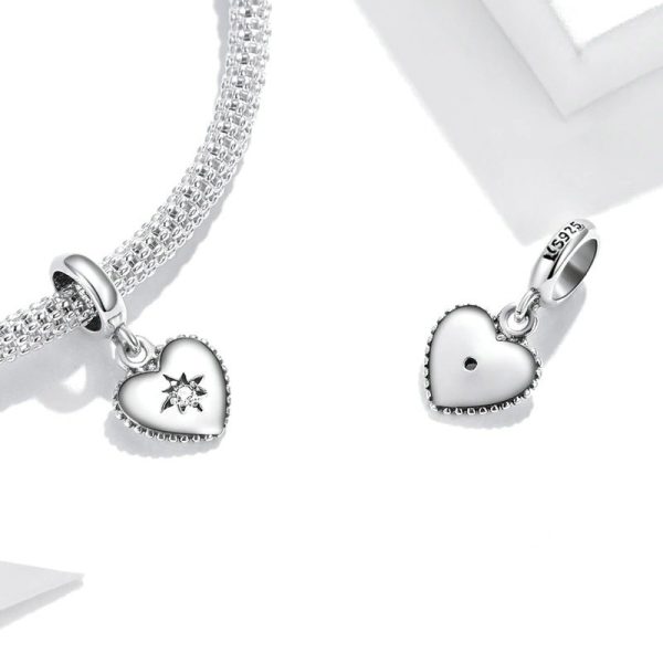 Talisman pandantiv din argint 925 I love you
