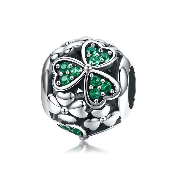 talisman-trifoi-verde-din-argint-925-cu-cristale-zirconiu.jpg Talisman trifoi verde din argint 925 cu cristale zirconiu