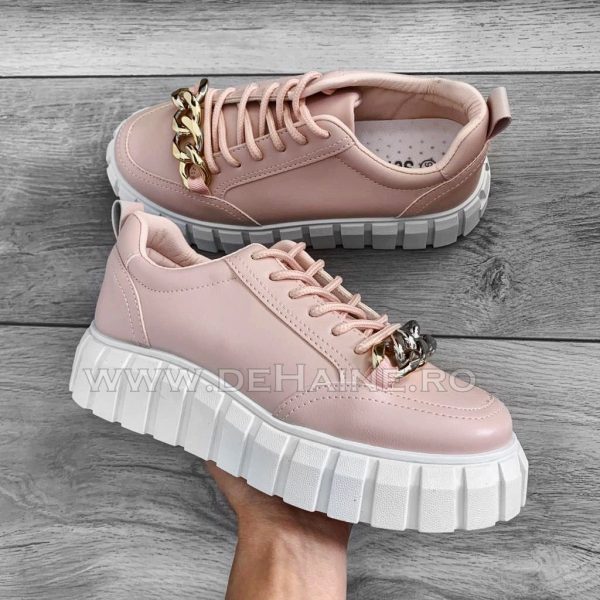 Adidasi dama roz casual B6102 D908 A35-2